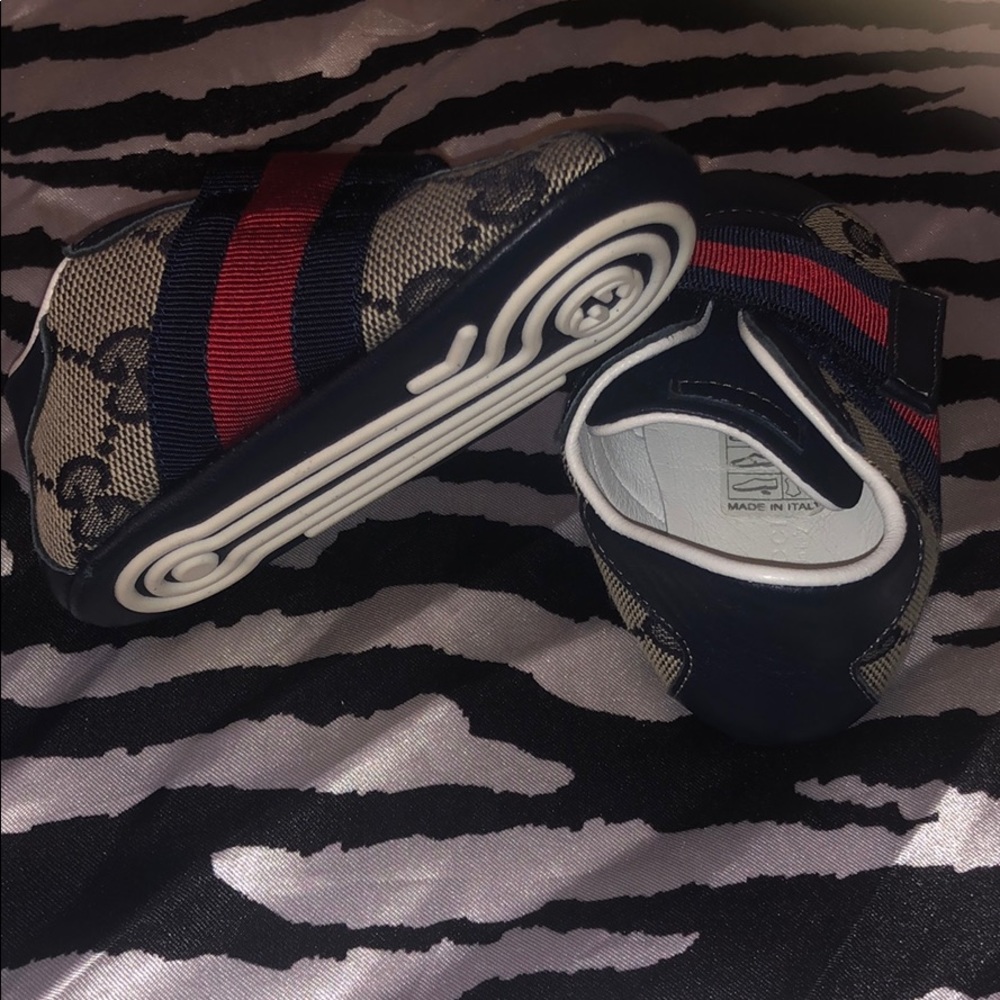 Baby gucci sneaker w/Web detail
